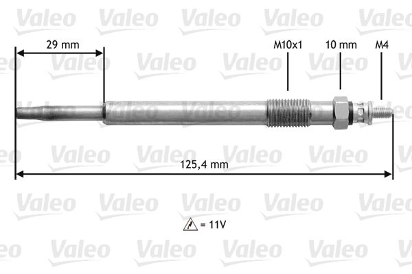 VALEO kaitinimo žvakė 345168