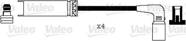 VALEO Комплект проводов зажигания 346009