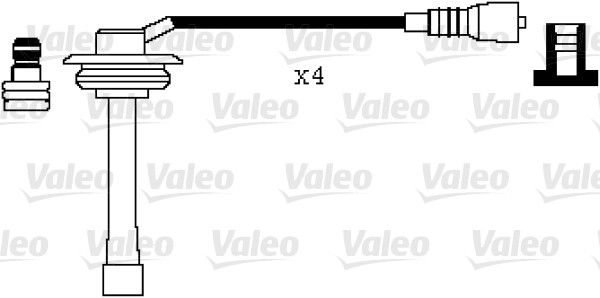 VALEO Комплект проводов зажигания 346015