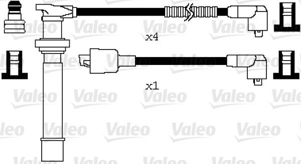 VALEO uždegimo laido komplektas 346075