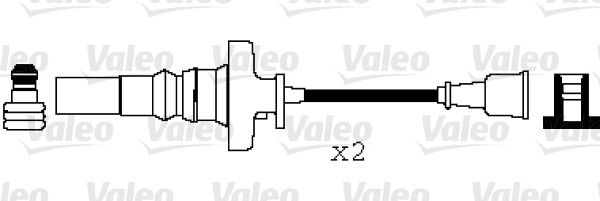 VALEO Комплект проводов зажигания 346080