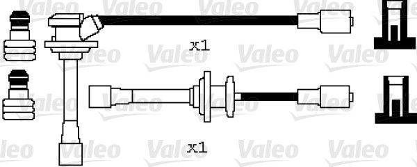 VALEO uždegimo laido komplektas 346083