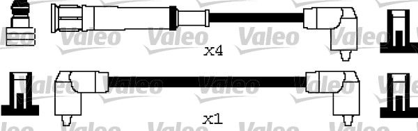 VALEO uždegimo laido komplektas 346211