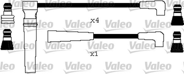 VALEO Комплект проводов зажигания 346233