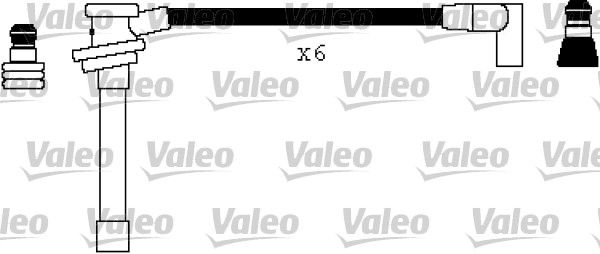 VALEO Комплект проводов зажигания 346274