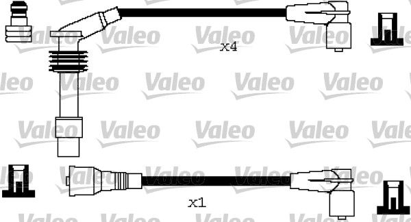 VALEO uždegimo laido komplektas 346290