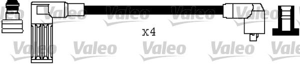 VALEO Комплект проводов зажигания 346467