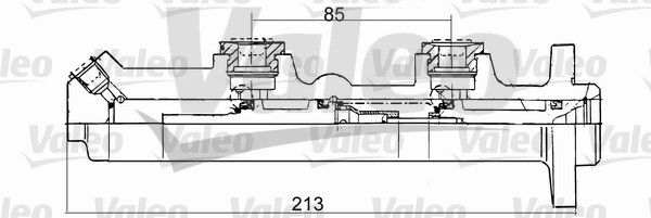 VALEO Главный тормозной цилиндр 350568