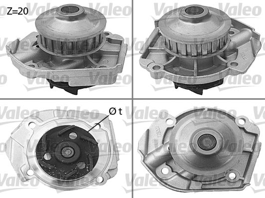 VALEO Водяной насос 506397