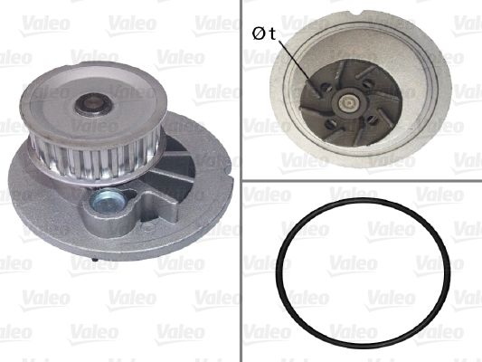 VALEO Водяной насос 506703