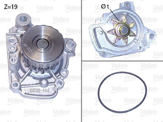 VALEO Водяной насос 506811