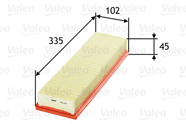 VALEO oro filtras 585078