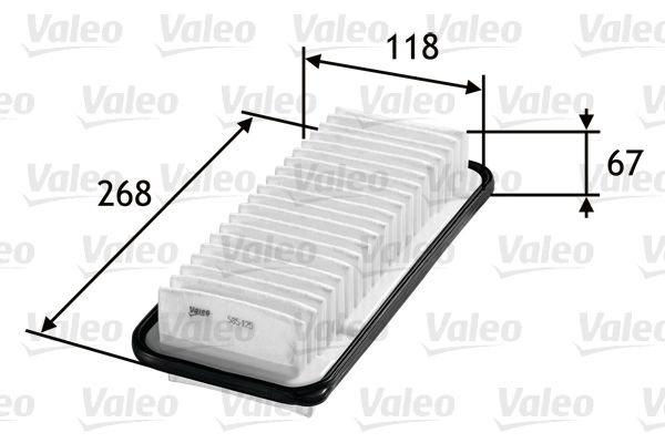 VALEO oro filtras 585125