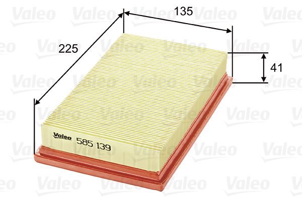 VALEO oro filtras 585139