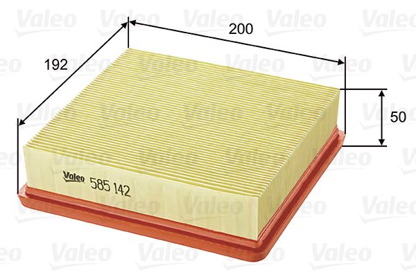 VALEO oro filtras 585142