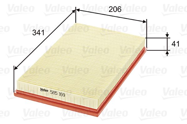 VALEO oro filtras 585169