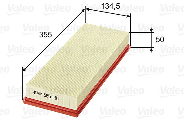 VALEO oro filtras 585190