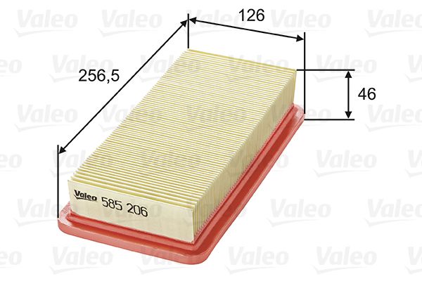 VALEO oro filtras 585206