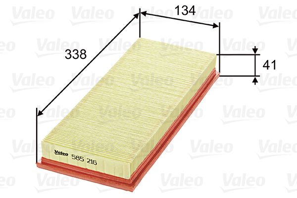 VALEO oro filtras 585216