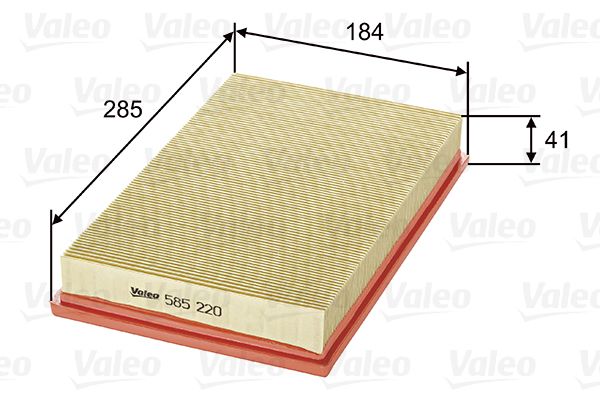 VALEO oro filtras 585220