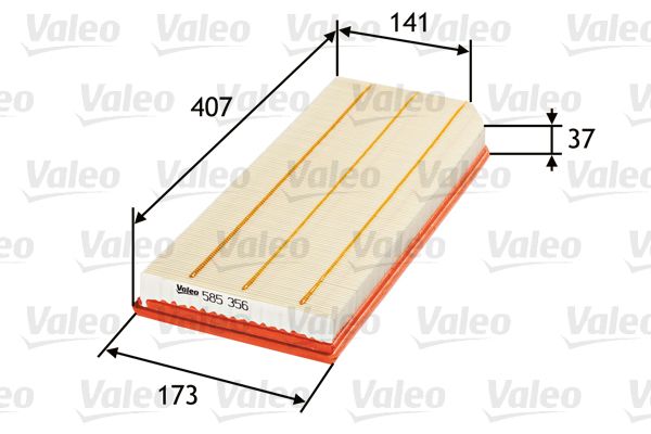 VALEO Воздушный фильтр 585356