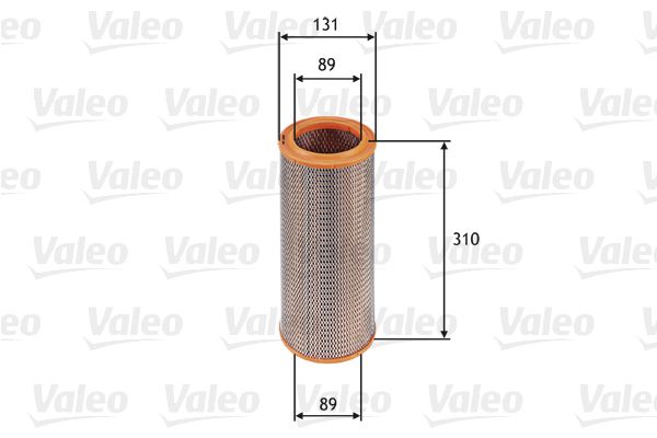 VALEO Воздушный фильтр 585601