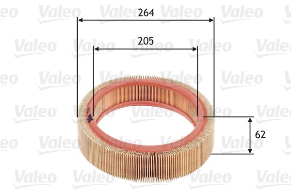 VALEO Воздушный фильтр 585607