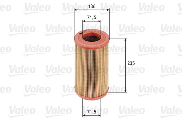 VALEO Воздушный фильтр 585622