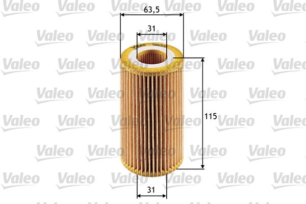 VALEO alyvos filtras 586505