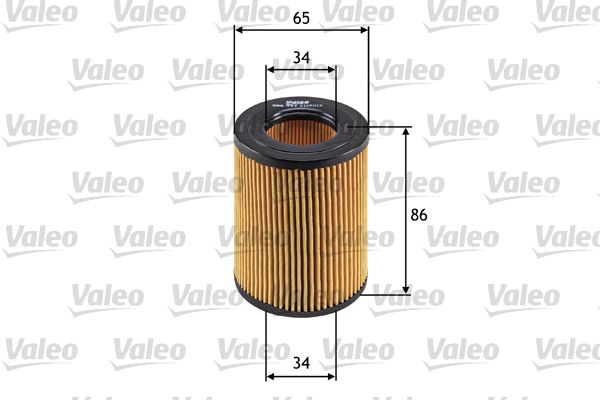 VALEO alyvos filtras 586547