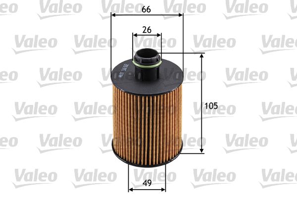 VALEO alyvos filtras 586562