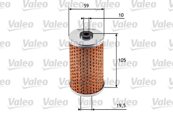 VALEO alyvos filtras 586585