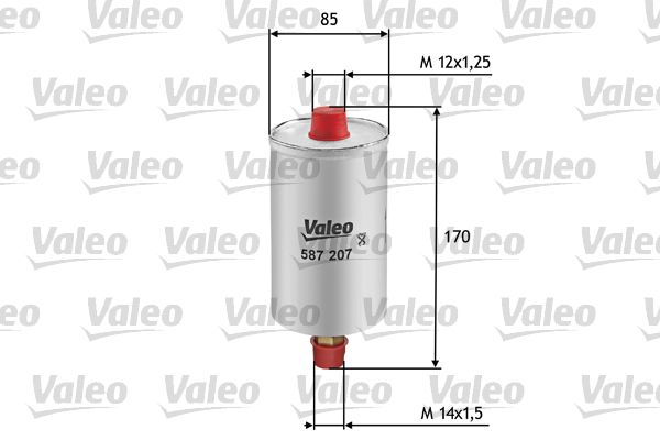 VALEO kuro filtras 587207