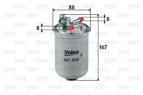 VALEO kuro filtras 587506