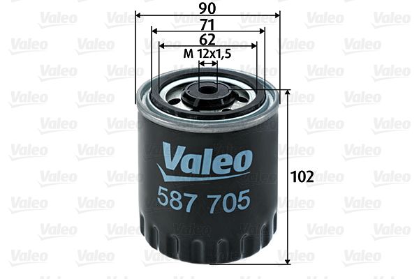 VALEO kuro filtras 587705