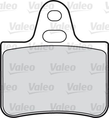 VALEO Комплект тормозных колодок, дисковый тормоз 598146