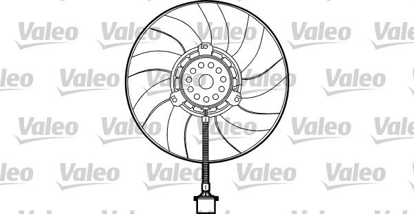 VALEO ventiliatorius, radiatoriaus 698373