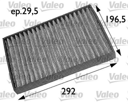 VALEO filtras, salono oras 698709