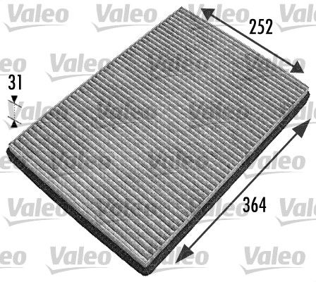 VALEO filtras, salono oras 698744