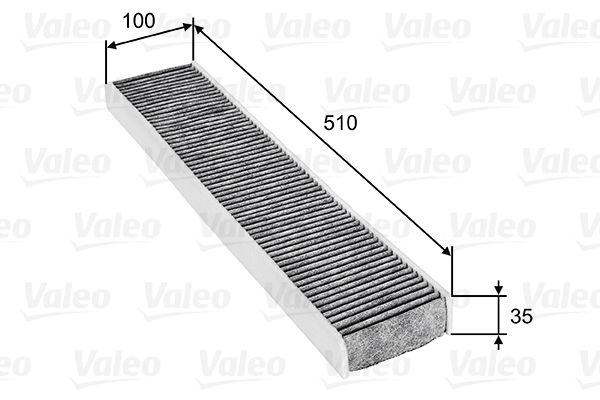 VALEO filtras, salono oras 698745