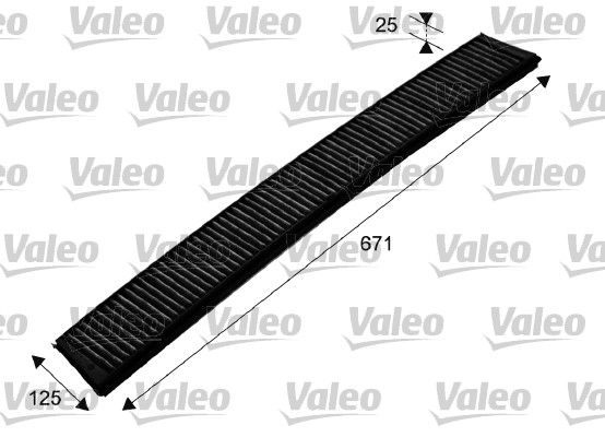 VALEO filtras, salono oras 698750