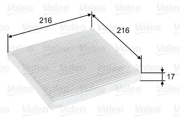 VALEO filtras, salono oras 698796