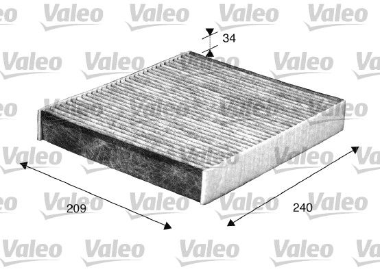 VALEO filtras, salono oras 698883