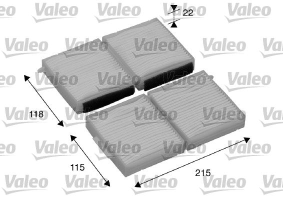 VALEO filtras, salono oras 698891