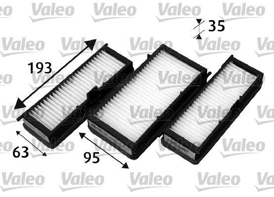 VALEO filtras, salono oras 715530