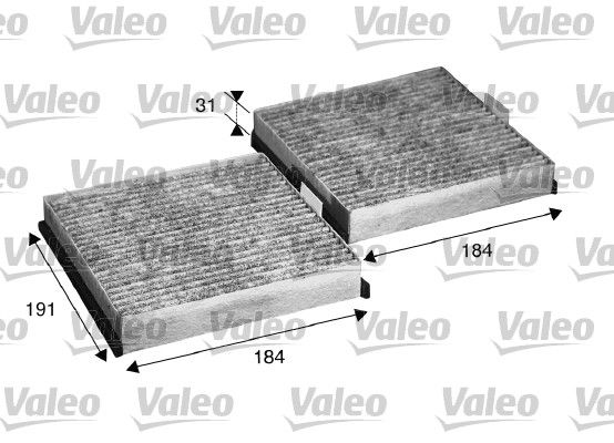 VALEO filtras, salono oras 715568