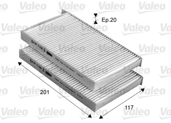 VALEO filtras, salono oras 715669