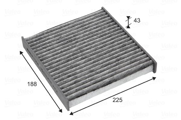 VALEO filtras, salono oras 715818