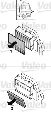 VALEO filtras, salono oras 716018