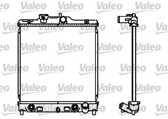 VALEO radiatorius, variklio aušinimas 731631